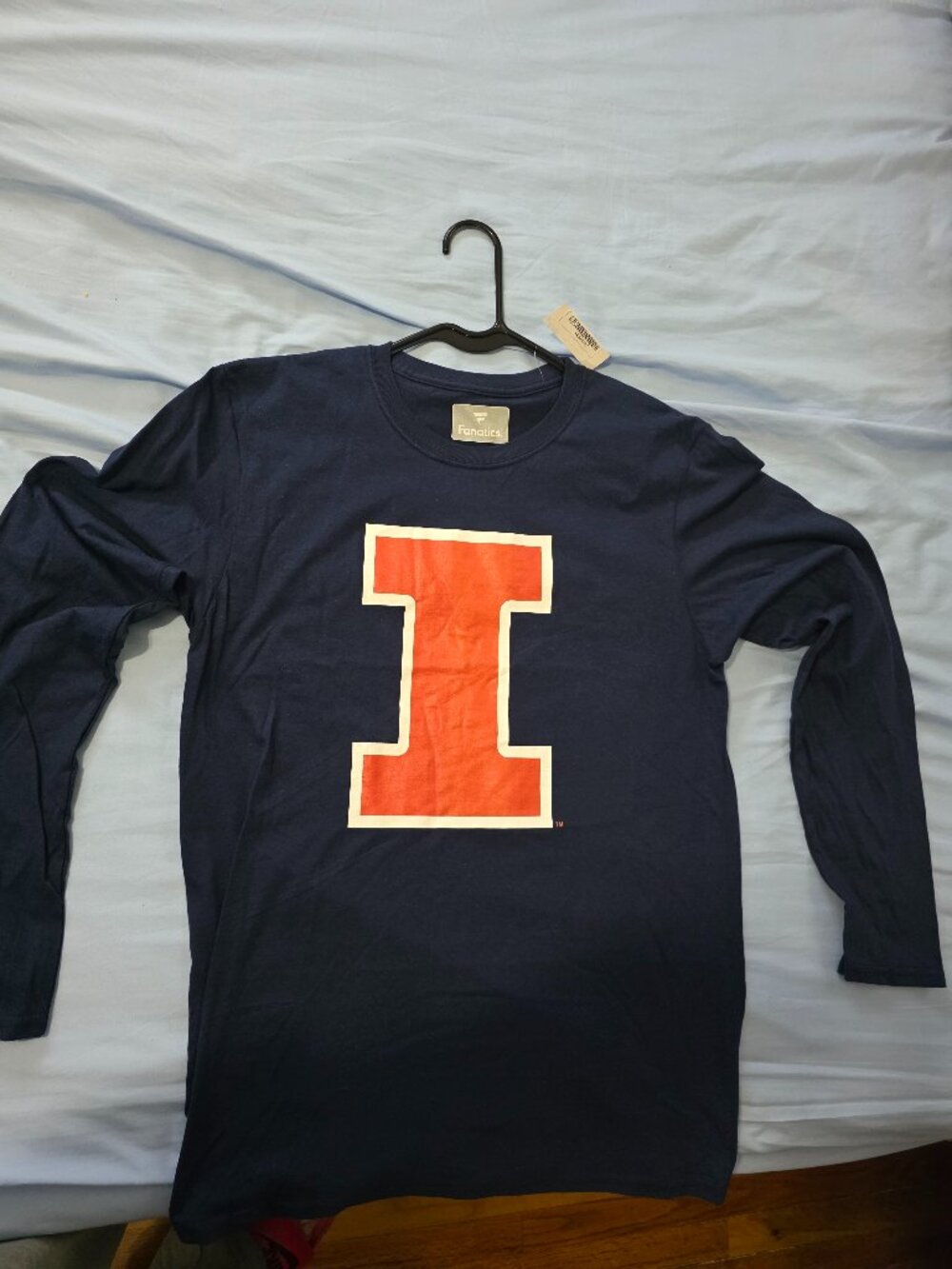 Illnois Fighting Illini Primary Logo Long sleeve Tee